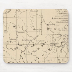 Mousepad 16 Centro da população 17901900