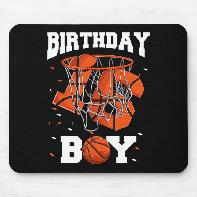 Mousepad 16. Crianças de basquete de aniversário1 (Frente)