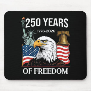 Mousepad 1776-2026 250º aniversário EUA 250 anos de