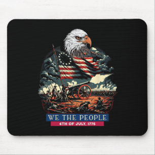 Mousepad 1776 Vida Liberdade Busca Da Felicidade 4 De Julho