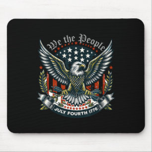 Mousepad 1776 Vida Liberdade Busca Da Felicidade 4 De Julho
