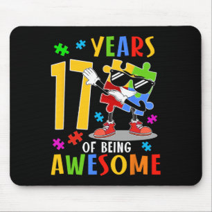 Mousepad 17 Anos Sendo Um Incrível Autismo De Atiramento De