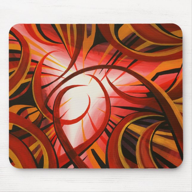 Mousepad #17 de pintura abstrato (Frente)