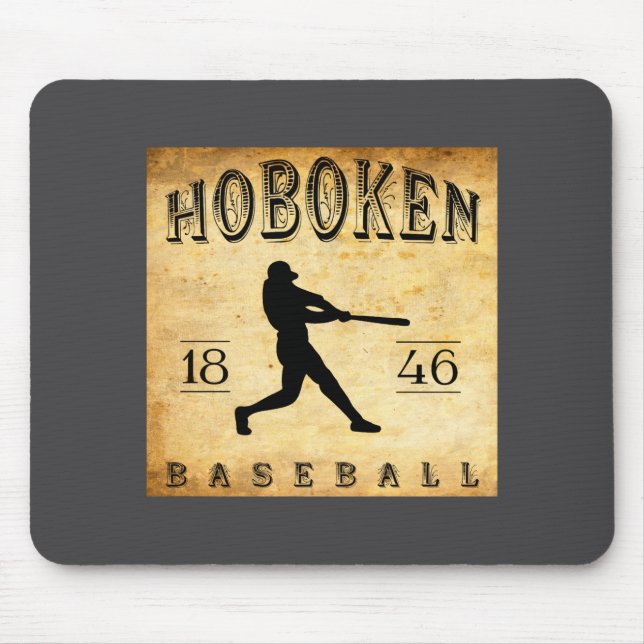 Mousepad 1846 Hoboken New Jersey Baseball  (Frente)