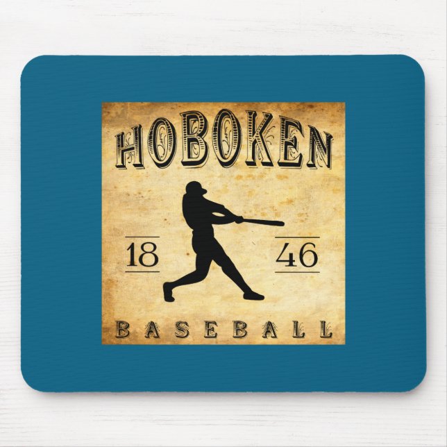 Mousepad 1846 Hoboken New Jersey Baseball  (Frente)