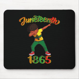 Mousepad 1865 Dab Black Boy Brown Skin Afro American Boys