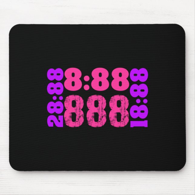 Mousepad 1888.888 Números de anjo 888 (Frente)