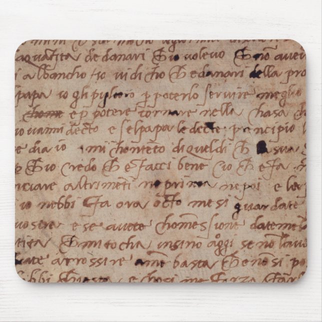 Mousepad 1895-9-15-503 página de W.34v da escrita (Frente)