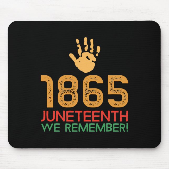 Mousepad 18 de junho de 1865 Lembramos! 1865 (Frente)