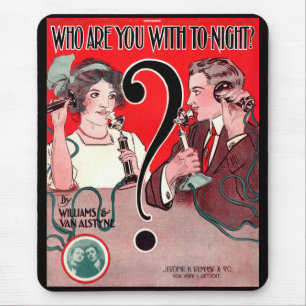 Mousepad 1911 Com Você Com A impressão de Música Hoje