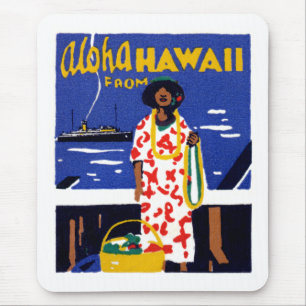 Mousepad 1920 Aloha de Havaí