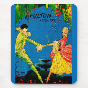 Mousepad 1927 Programa Teatro Fulton cobrir art