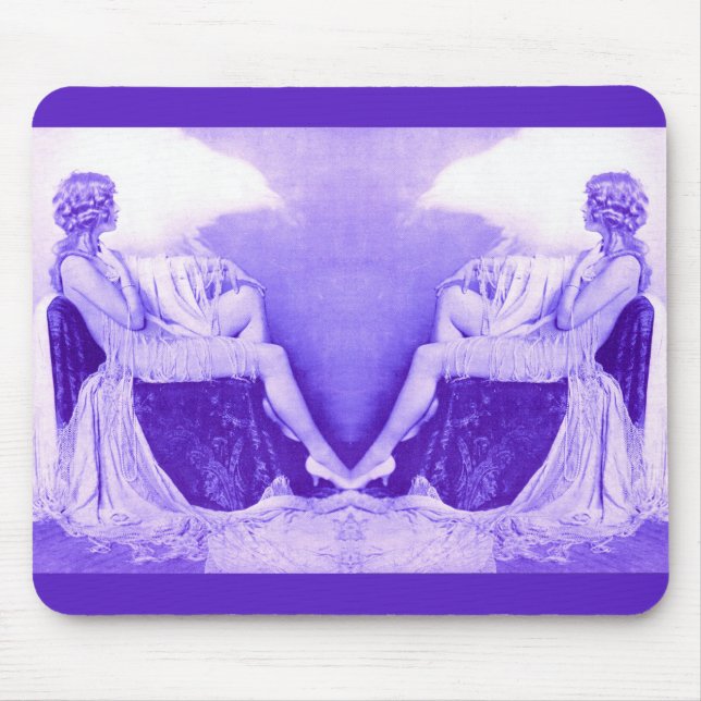 Mousepad 1928 Menina Ziegfeld vezes dois (Frente)