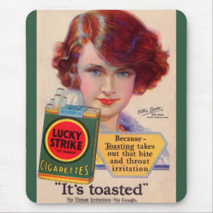 Mousepad 1929 Lucky Strikes e Billie Burke