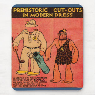 Mousepad 1930 histórias em quadrinhos forram o rei Wur do