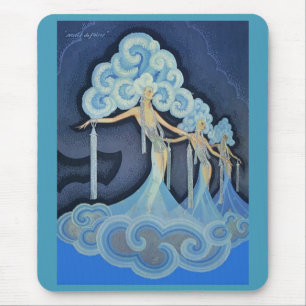 Mousepad 1932 Folies Bergère poster