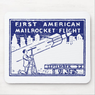 Mousepad 1935 American Rocket Mail