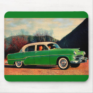 Mousepad 1954 Dodge Royal V8 em verde