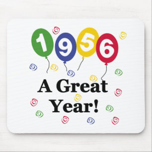 Mousepad 1956 um aniversário do grande ano