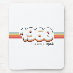 Mousepad 1960 Nascimento de lendas
