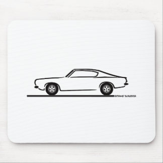 Mousepad 1968 1969 Plymouth Barracuda