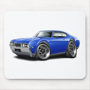 Mousepad 1968 carro do azul dos velhos 442