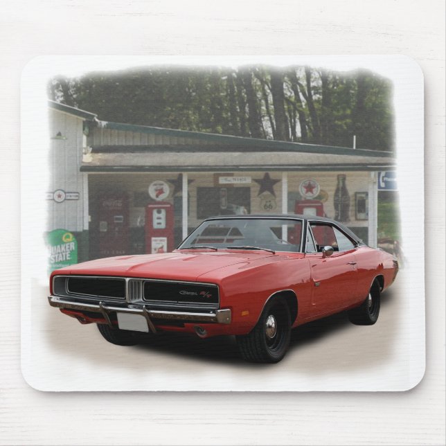 Mousepad 1969 Dodge Charger RT (Frente)