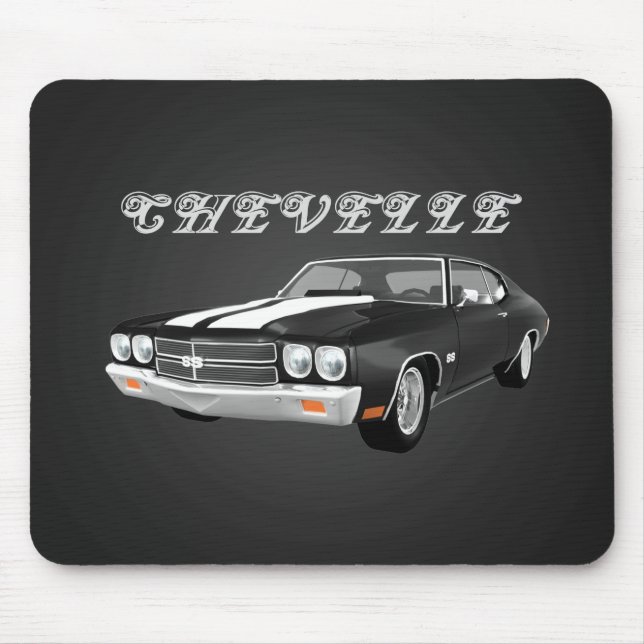 Mousepad 1970 Chevelle SS: Fim Negro: Boca-Cola (Frente)