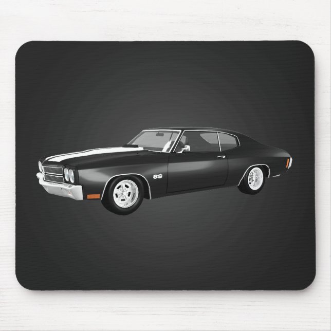 Mousepad 1970 Chevelle SS: Fim Negro: Boca-Cola (Frente)