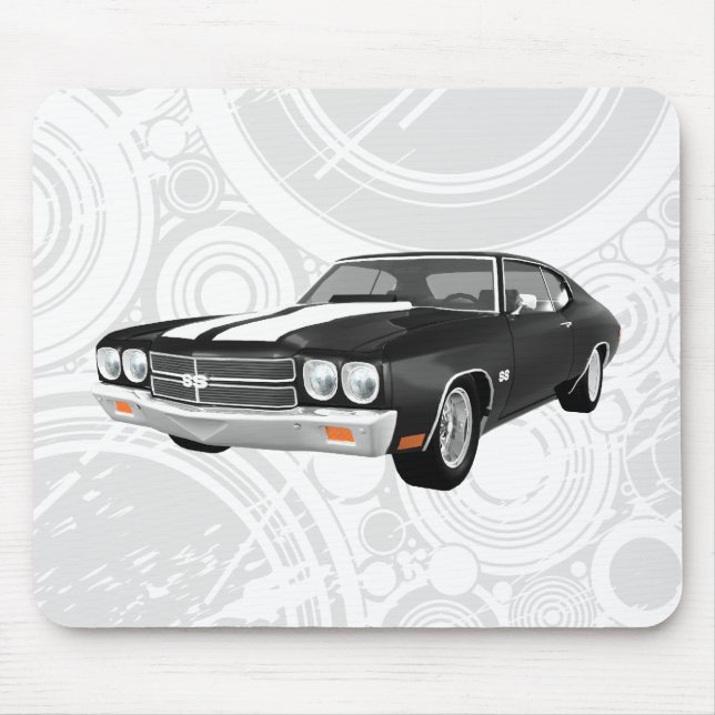 Mousepad 1970 Chevelle SS: Fim Negro: Boca-Cola (Frente)