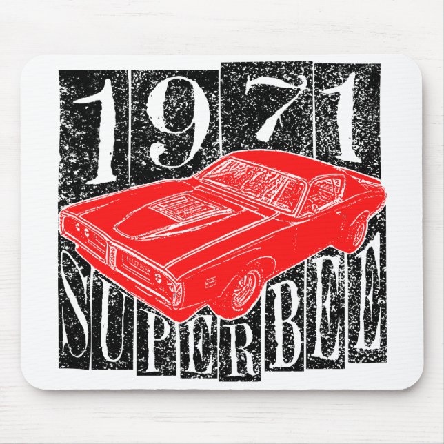 Mousepad 1971 abelhas super (Frente)