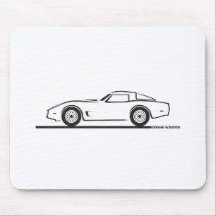 Mousepad 1980-82 Chevrolet Corvette