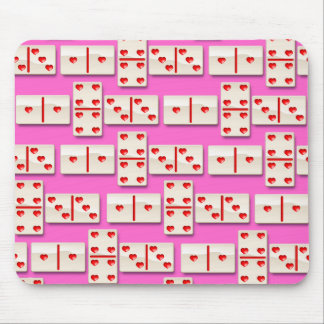 Mousepad 1-4-3 dominós do coração