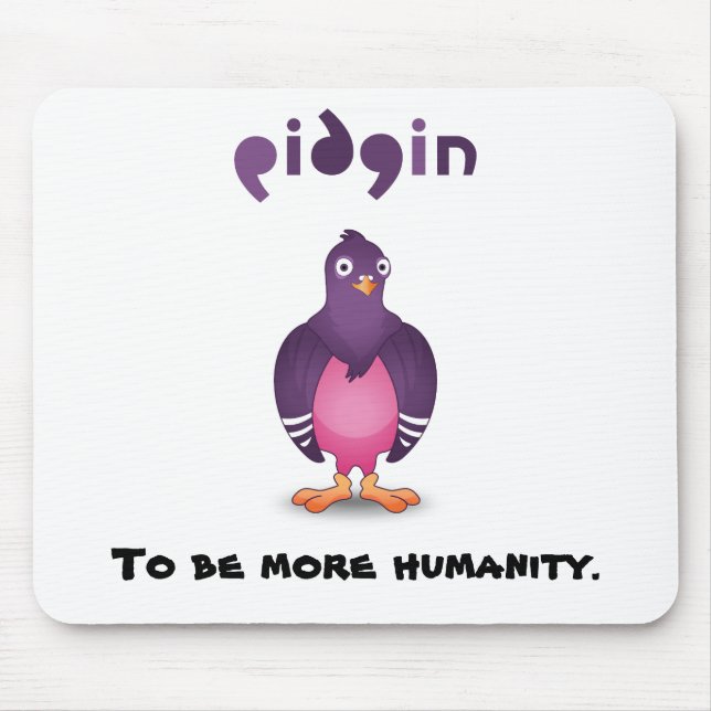 Mousepad 1 do Pidgin (Frente)