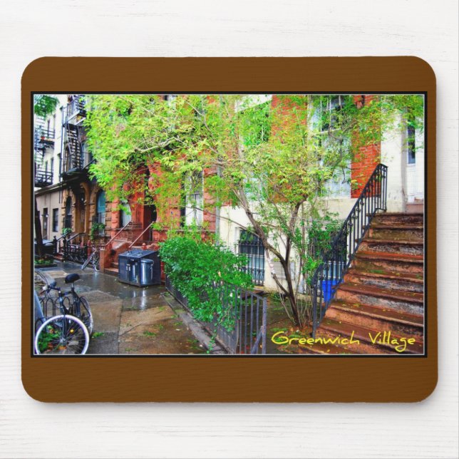 Mousepad 1 - Greenwich Village, NYC (Frente)