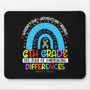 Mousepad 1rua Dia De Abraçar Diferenças De Autismo 6