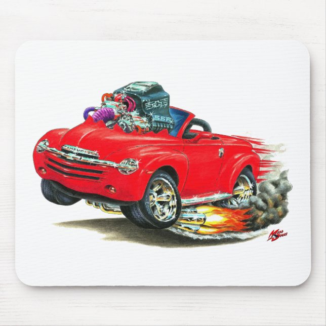 Mousepad 2003-06 Convertible vermelho de SSR (Frente)