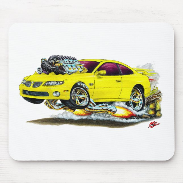 Mousepad 2004-06 carro amarelo de GTO (Frente)