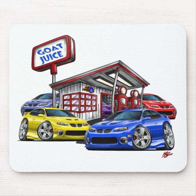 Mousepad 2004-06 cena do posto de gasolina de GTO (Frente)