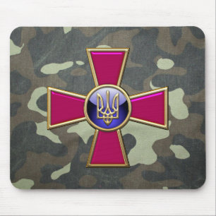 Mousepad [200] Emblema das Forças Armadas Ucranianas