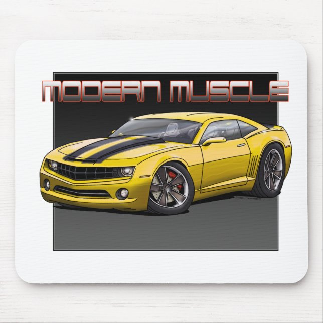 Mousepad 2010_Camaro_Yellow (Frente)