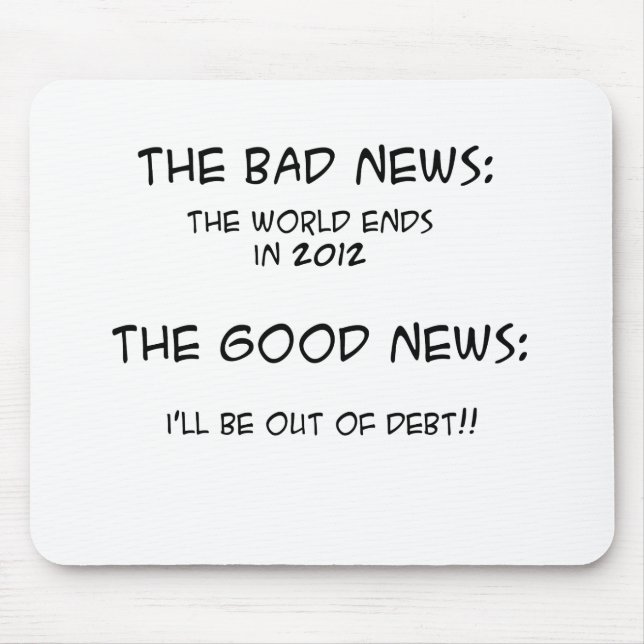 Mousepad 2012 do débito (Frente)