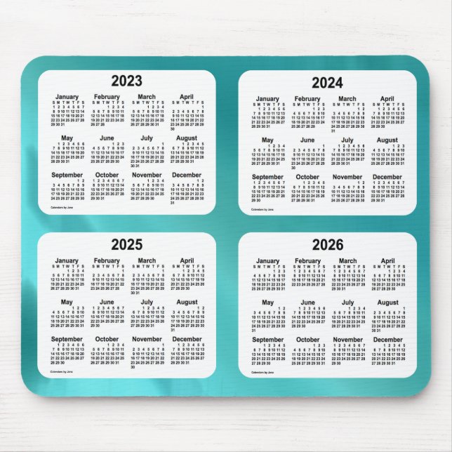 Mousepad 2023-2026 Calendário 2023 do Mundo da Água (Frente)