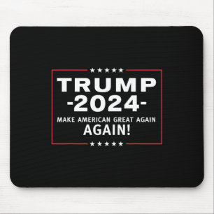 Mousepad 2024 Faça a América Grande Novamente em Todo o Lug
