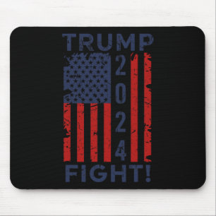 Mousepad 2024 Luta Luta Luta - Eleição Presidente Trump