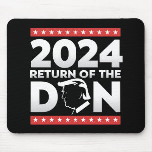 Mousepad 2024 Retorno do Don Trump 45 47 Presidente dos EUA