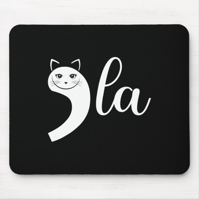 Mousepad 2024 Retro Cat Comma La Kamala Harris Para Preside (Frente)