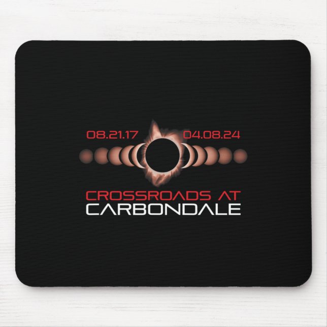 Mousepad 2024 Solar Eclipse Carbondale Illinois (Frente)