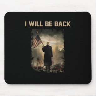 Mousepad 2024 Voltarei (nas traseiras)