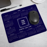 MOUSEPAD 2025 CALENDAR CORPORATE BUSINESS LOGO AZUL<br><div class="desc">Design seu próprio mouse pad personalizado 2025 com o logotipo da sua empresa. É uma oferta de promocional perfeita ou um presente corporativo para clientes, fornecedores, funcionários e outros indivíduos valiosos. O calendário é exibido elegantemente com uma fonte sofisticada de serifa, garantindo clareza e profissionalismo, enquanto o layout mantém todos...</div>